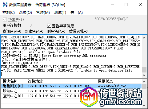 数据库报错